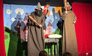 Theaterzauber für die 2b und 2c
