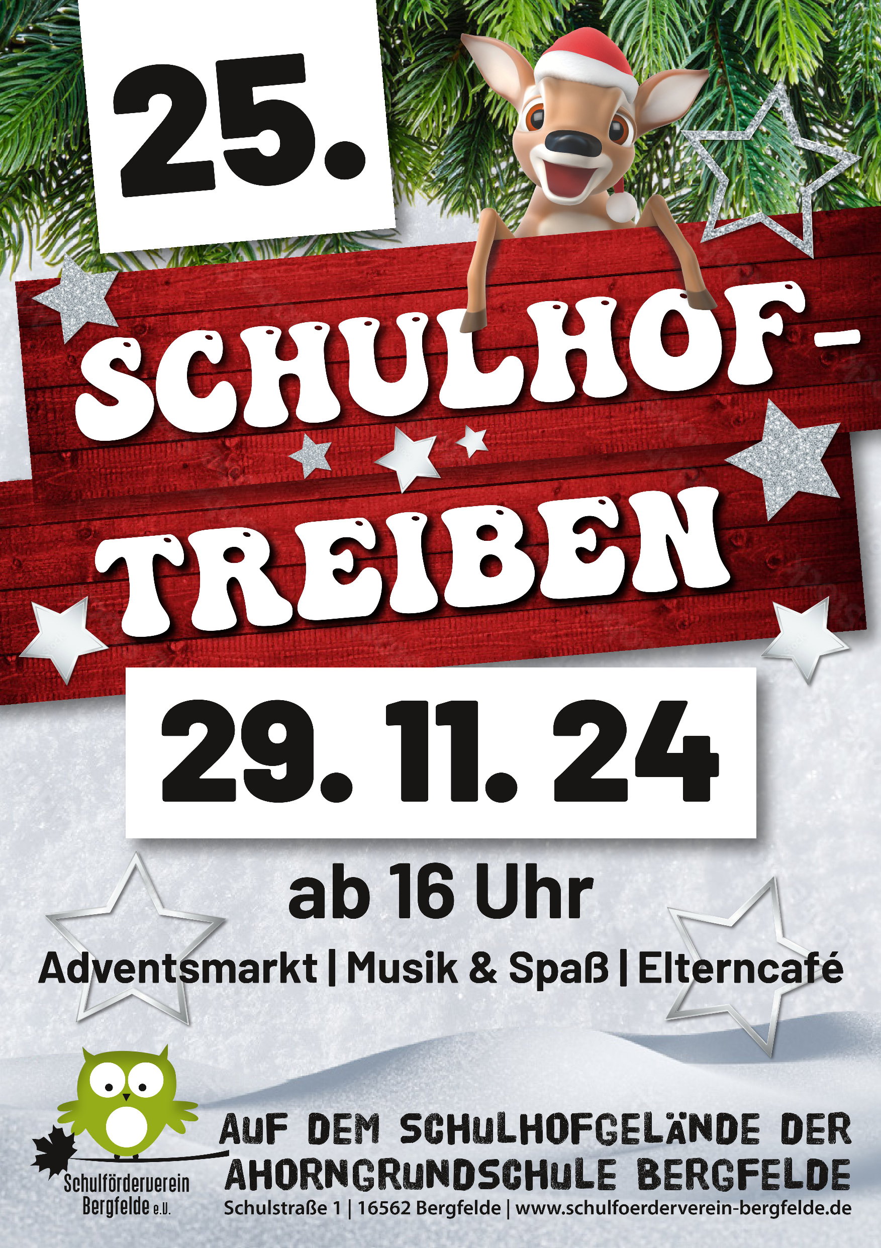 Flyer Schulhoftreiben