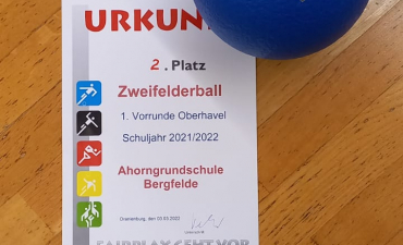 Zweifelderball-Turnier in Oranienburg