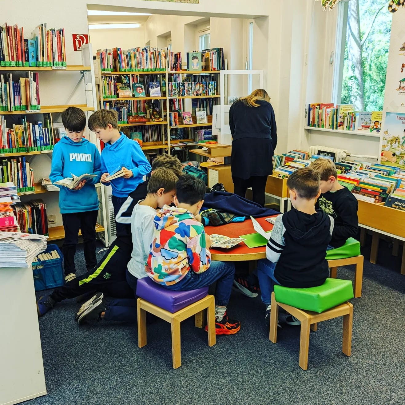 Besuch in der Bibliothek Frohnau_3