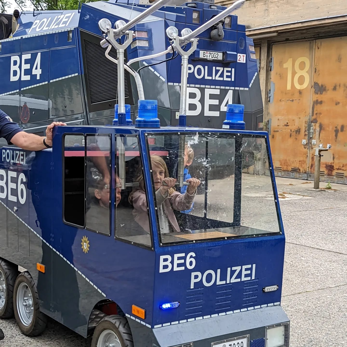 Zu Besuch bei der Polizei Berlin_5