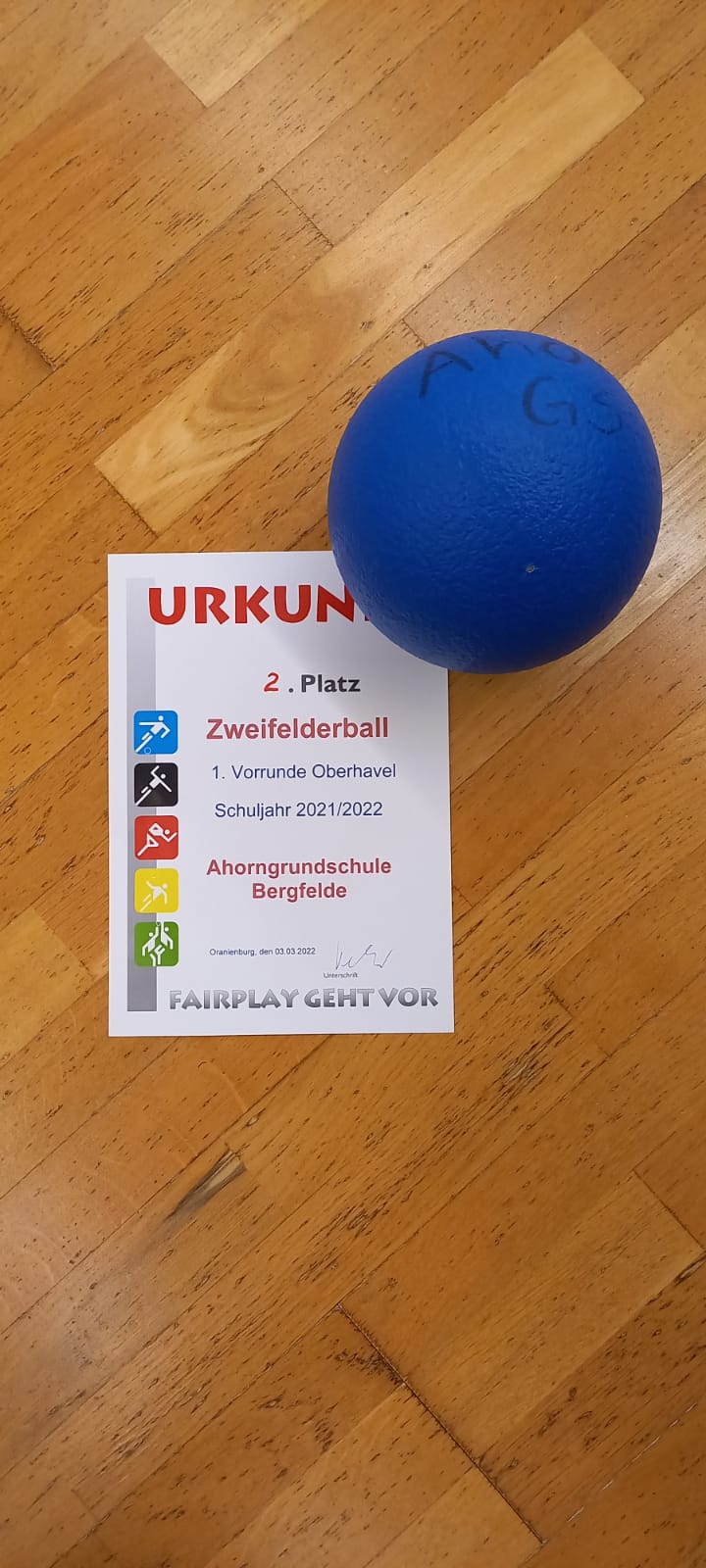 Zweifelderball-Turnier in Oranieburg_1